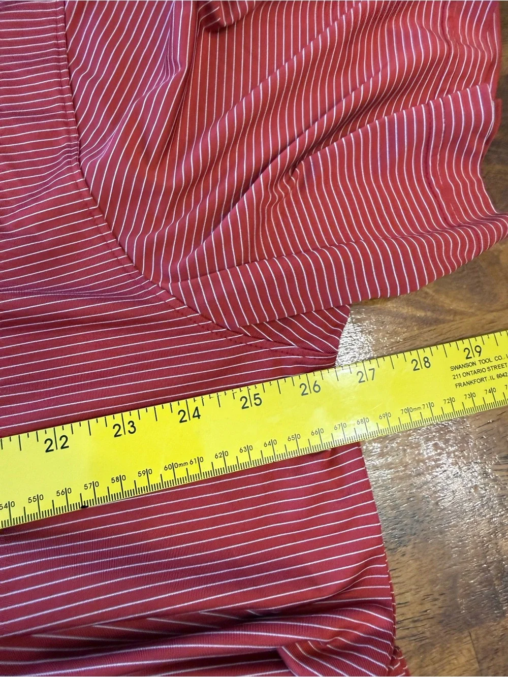 Cutter & Buck Men’s Big & Tall 2XB Red Striped CB DryTec Golf Polo Shirt